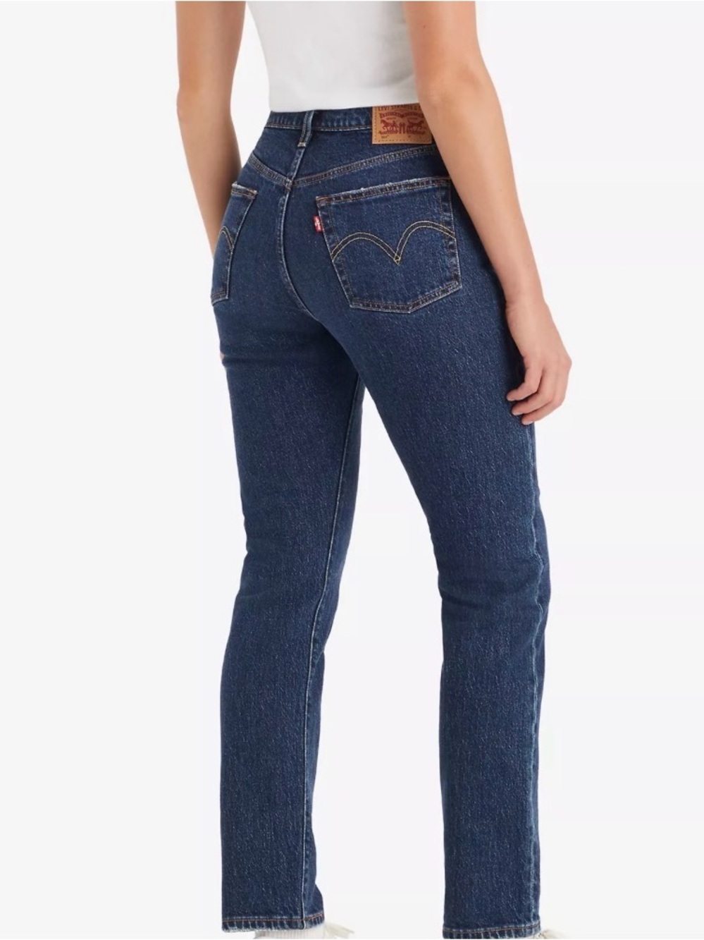 Levi's 501 High-Rise Straight Jeans